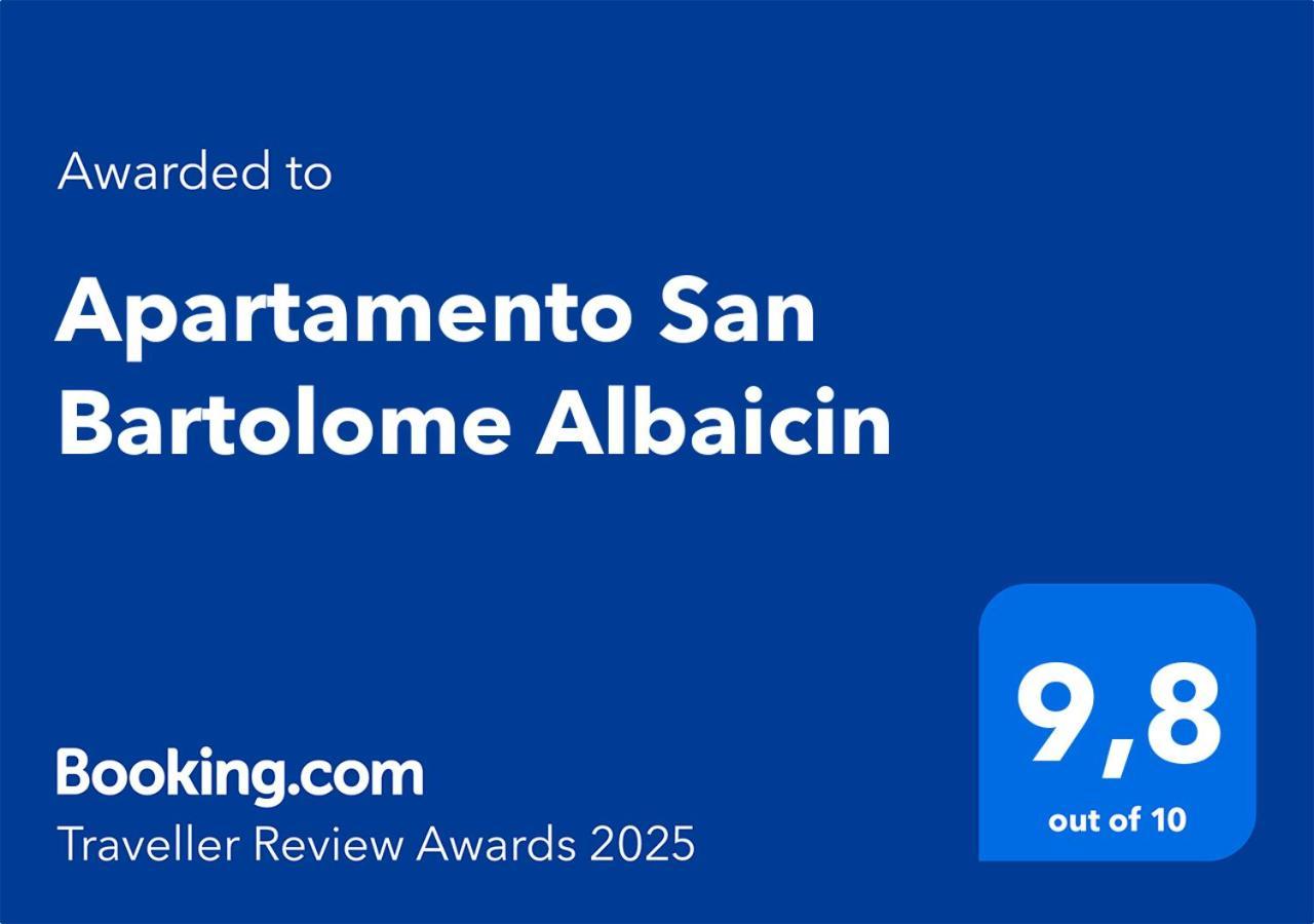 Apartamento San Bartolome Albaicin Granada Exterior foto